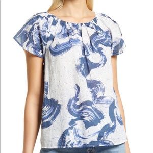 Summery Printed Top. Never worn.